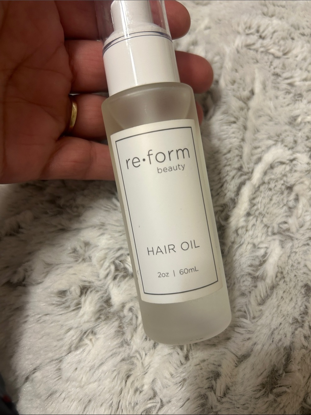 Re form beauty Hair Oil - Clear